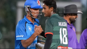 অনূর্ধ্ব ১৯: বাংলাদেশের জয় ৬ রানে ৪ উইকেট নিয়ে