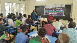 নারীর ক্ষমতায়নে পুরুষের ইতিবাচক ভূমিকা নিয়ে পাথরঘাটায় কর্মশালা