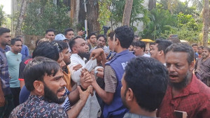 মনপুরায় ইউপি নির্বাচন ঘিরে ব্যানার টাঙানো নিয়ে বিএনপির দুই
