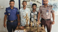 আখাউড়ায় মন্দিরে চুরি: দুই আসামি গ্রেপ্তার, প্রতিমাসহ মালামাল উদ্ধার