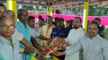 কাঁঠালিয়ায় পূজামণ্ডপ পরিদর্শন করলেন এমপি জামাল