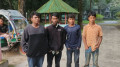 তেঁতুলিয়ায় ভারতে যাওয়ার পথে ৪ তরুণ আটক