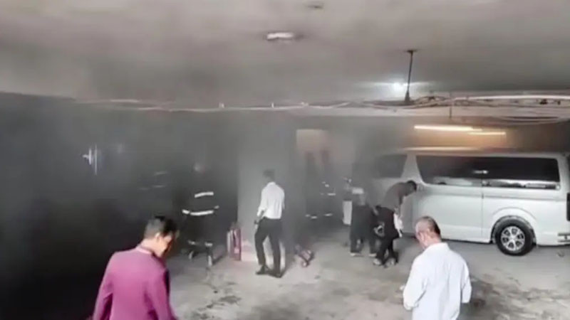 কক্সবাজারের হোটেলে আবারও আগুন