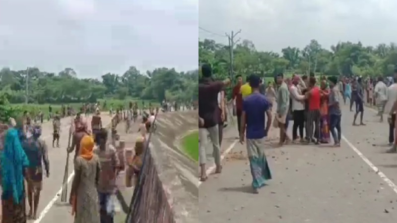 মোবাইল চুরির ঘটনাকে কেন্দ্র করে দুই পক্ষের সংঘর্ষ, আহত ২০