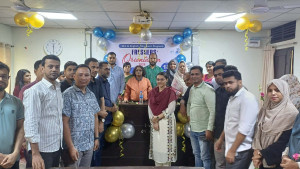 কুবিতে ইংরেজি বিভাগের সান্ধ্যকালীন মাস্টার্সের ২১তম ব্যাচের নবীনবরণ অনুষ্ঠিত