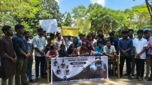 অপ্রতিম হত্যা: ১২ অসংগতি তুলে ধরে কুবিতে শিক্ষার্থীদের সংবাদ সম্মেলন