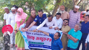আখাউড়ায় পুকুর ও তিতাস নদীতে ২৮৬ কেজি পোনা মাছ অবমুক্ত