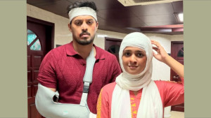 ইরফান-সাদিয়ার মাথায় ব্যান্ডেজ, হাতে চোট: কী হয়েছে