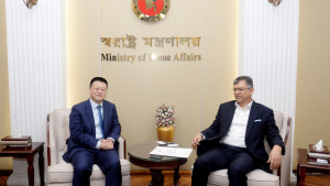 স্বরাষ্ট্রমন্ত্রীর সঙ্গে চীনের বিদায়ী রাষ্ট্রদূতের সাক্ষাৎ