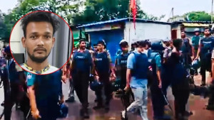 পুলিশের অভিযানে হামলা, সুড়ঙ্গ দিয়ে পালাল ‘শীর্ষ সন্ত্রাসী’ বগা