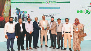 বাংলাদেশ ইনোভেশন ফেয়ারে চ্যাম্পিয়ন গাকৃবি