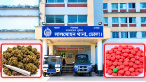 মাদকে সয়লাব লালমোহন, পুলিশের কঠোর অবস্থান
