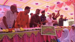 মহাদেবপুর সর্বমঙ্গলা পাইলট উচ্চ বিদ্যালয়ের নতুন ভবন উদ্বোধন