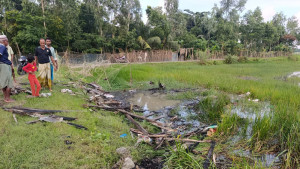 তালতলীতে জমি বিরোধে বসতঘর পুড়িয়ে দেওয়ার অভিযোগ