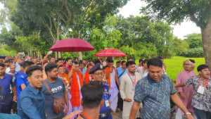 শঙ্খধ্বনিতে মুখর ঢেপা নদী, নৌযাত্রায় কান্তজিউ বিগ্রহ