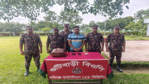 ভারতে প্রবেশের চেষ্টায় সুনামগঞ্জের নির্বাচন অফিসের কর্মচারী আটক