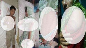 টাকা চুরির অপবাদে শিশুকে শিকলে বেঁধে নির্যাতন, মাকেও মারধরের অভিযোগ
