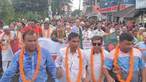 শরীয়তপুর জেলা যুবদলের নতুন কমিটি, আনন্দ মিছিলে নেতাকর্মীদের ঢল
