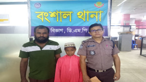 ‘অসহযোগিতার খবর ভিত্তিহীন’, শিশু জিসানকে উদ্ধারের তথ্য জানাল বংশাল থানা