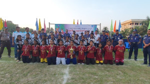 কিশোরগঞ্জে কমিউনিটি পুলিশ কাবাডি চ্যাম্পিয়নশিপের শিরোপা সদর উপজেলার