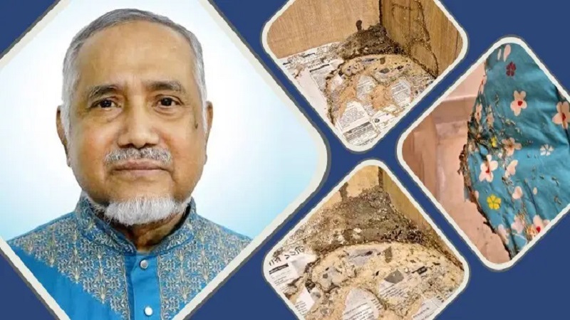 উইপোকার দাপটে সার্কিট হাউজ ছাড়লেন তাহের